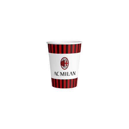 BICCHIERI CARTA MILAN 266ML PZ.8