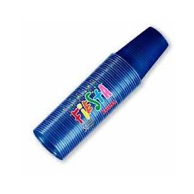 BICCHIERI 200 CC BLU PZ.50