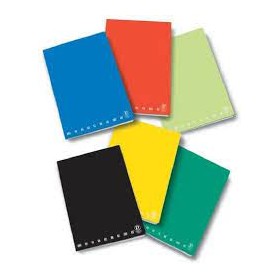 QUADERNI SPIRALE MONOCROMO BLACK 5MM