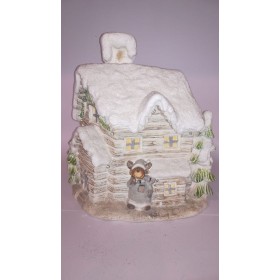 CASETTA RESINA C/LUCI LED 44X40