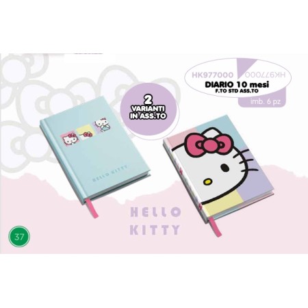 DIARI 10 MESI STD HELLO KITTY 2025