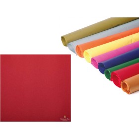 CARTA VELINA ROSSO PZ 24 91