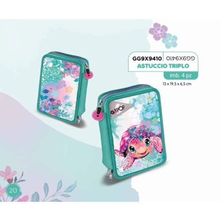 CORREDI 3 ZIP GOPOP TURTLE BLOOM