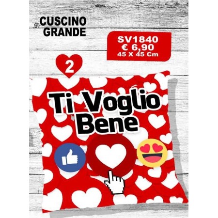 SOCIAL CUSCINI GRANDI 45X45 TVB