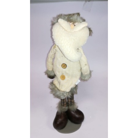 BABBO NATALE BEIGE 40 CM