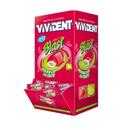 GOMME VIVIDENT BLAST FRUIT 200PZ