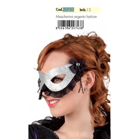 MASCHERE ARGENTO FASHION