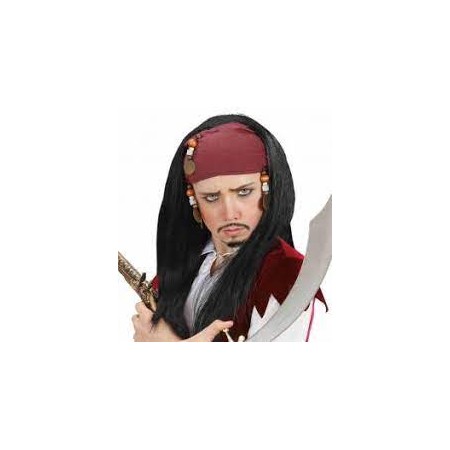 PIRATA C/CAPELLI E CAPPELLO