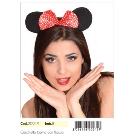 CERCHIETTI TOPINA CON FIOCCO