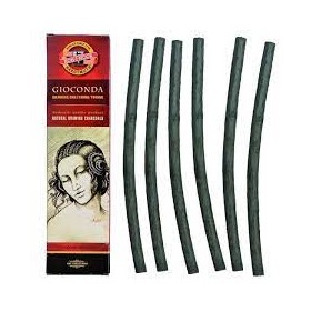 ASTUCCIO 6 CARBONCINI NATURALI MEDI