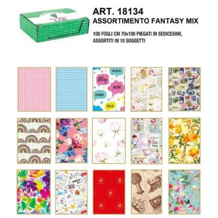 CARTA REGALO GENERICA FANTASY MIX KARTOS 100FG