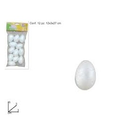 UOVO POLISTEROLO 5 CM 12PZ