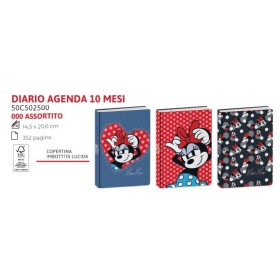DIARI 10 MESI STD MINNIE 2025