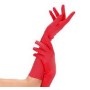 GUANTI ROSSI LUNGHI IN POLIESTERE