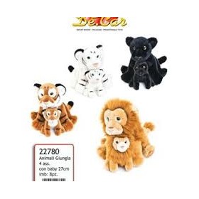 PANTERA NERA GIUNGLA C/BABY