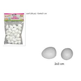 UOVO POLISTEROLO 3 CM PZ.36