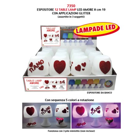 LAMPADA LED C/APPLIC.