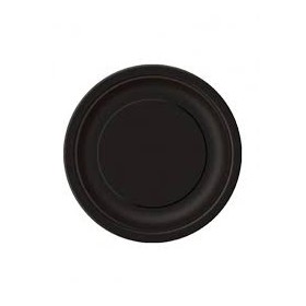 PIATTI PICCOLI NERI BIO PZ.25