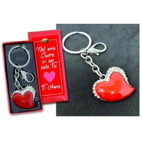 PORTACHIAVI TRIDIMENSIONALI ROSSI