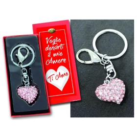 PORTACHIAVI TRIDIMENSIONALI ROSA