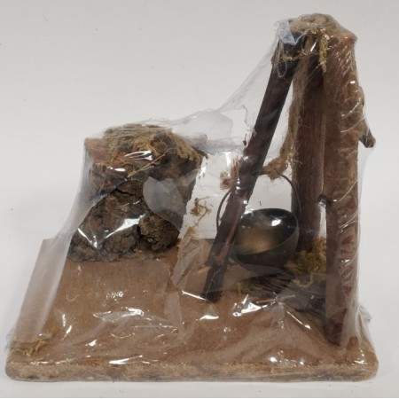 SCENA PRESEPE FOCOLARE