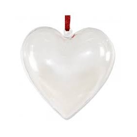 CUORE IN PLASTICA APRIBILE CM.8