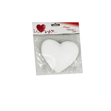 CUORE IN POLISTEROLO DECOUPAGECM.14