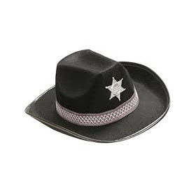 CAPPELLO SCERIFFO NERO