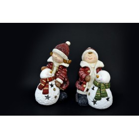 BOY & GIRL ROSSO 45CM