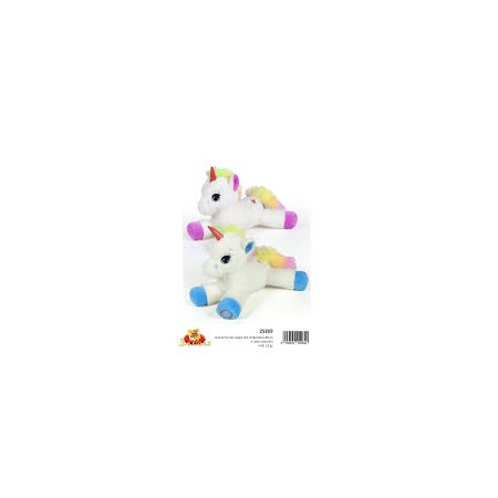 UNICORNO STESO CM.35 C/LUCE