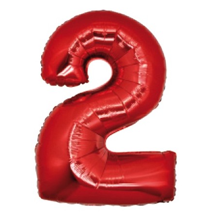 MYLAR ROSSO 102CM N2