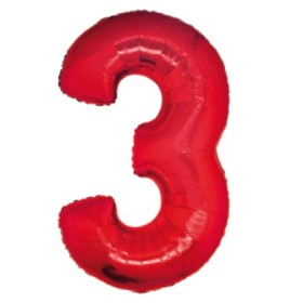 MYLAR ROSSO 102CM N3.