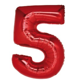 MYLAR ROSSO 102CM N5