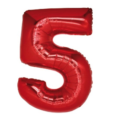 MYLAR ROSSO 102CM N5