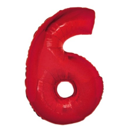 MYLAR ROSSO 102CM N6