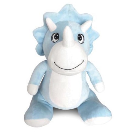 TRICERATOPO SEDUO 55 CM C/MAGLIA TI AMO