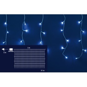 TENDA LED 192L 8FUNZIONI IP64 3X1M BIANCA