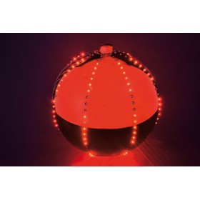 SFERA 240 LED ROSSA 30CM