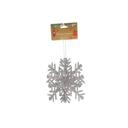 PENDENTE GHIACCIO GLITTER ARGENTO