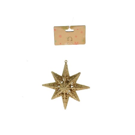 PENDENTE STELLA GLITTER ORO