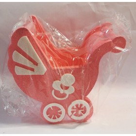 MINI CARROZZINA ROSA