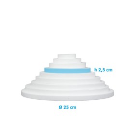 POLISTIROLO TONDO 25CM