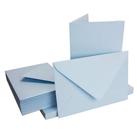 BIGLIETTI E BUSTE ARMONIA F.9 AZZURRO