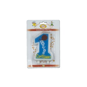 CANDELE GIGANTI 1 CELESTE