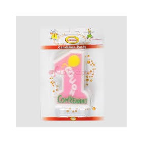 CANDELE GIGANTI 1 ROSA