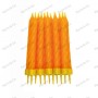 CANDELE CON BASE ARANCIONE