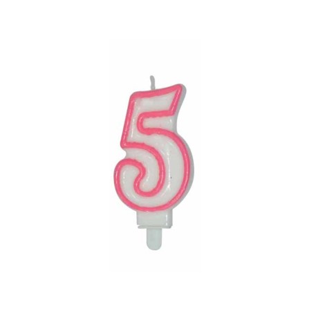 CANDELE CM 8 ROSA/BIANCA N5