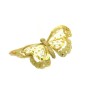 FARFALLA ORO CON CLIP 19CM.