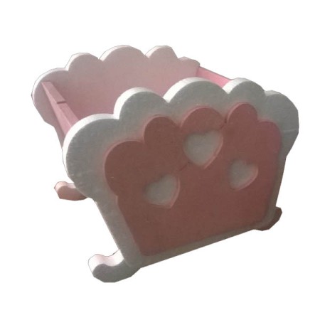 CULLA POLISTIROLO ROSA GRANDE