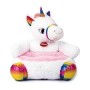 PELUCHE POLTRONA UNICORNO 50X50